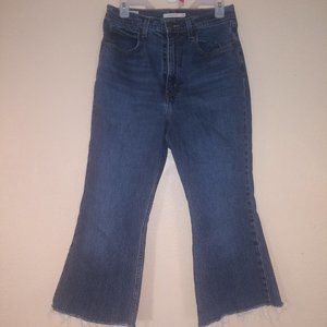 Levi's 70's High Rise Petite Flare Jeans Womens 30x22